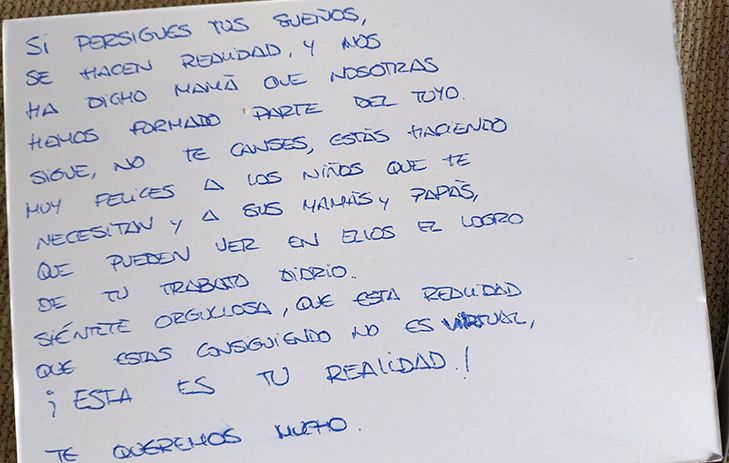 Los sueños se cumplen y si es para ayudar a niños con diversidad funcional - neurodiversidad... mucho mejor.