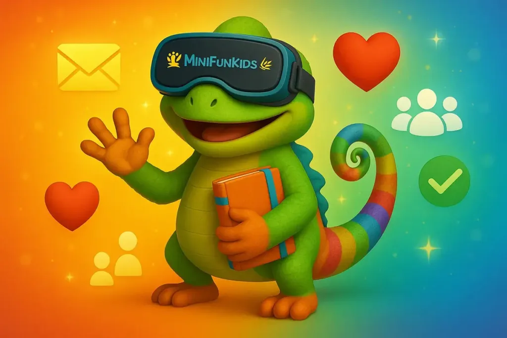 La mascota de Minifunkids invita a compartir NeuroKids y sumar comunidad